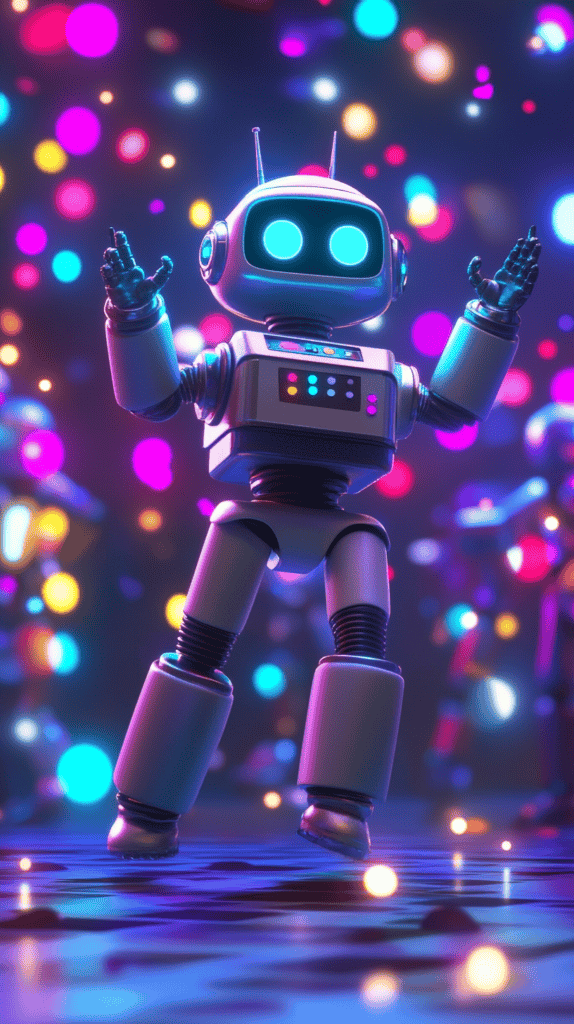 20 Hilarious Phone Wallpapers That Make Every Unlock Better 37 Retro Robot Dance 3