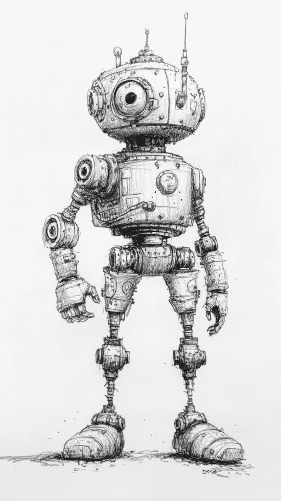 Discover the 15 Drawing Ideas Guaranteed to Unlock Your Child's Inner Picasso 19 Robot Friends