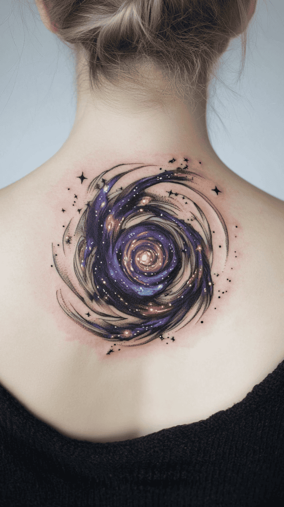 18 Emo Tattoo Ideas Worth Considering for Self-Expression 46 Spiral Galaxy 2