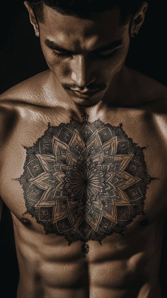 48 Tattoo Ideas for Men Worth Considering for Your Next Ink 29 Spiritual Geometry 2