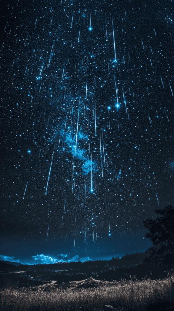 From Dusk Till Dawn: 21 Night-Inspired Wallpapers That Will Illuminate Your Phone 4 Starry Skies and Meteor Showers 3