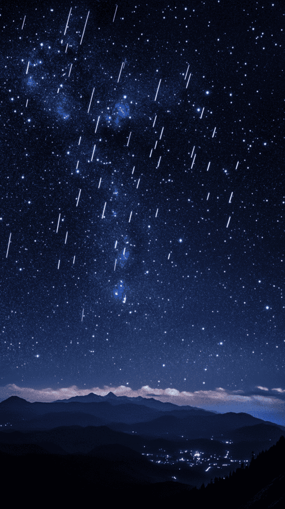 From Dusk Till Dawn: 21 Night-Inspired Wallpapers That Will Illuminate Your Phone 2 Starry Skies and Meteor Showers