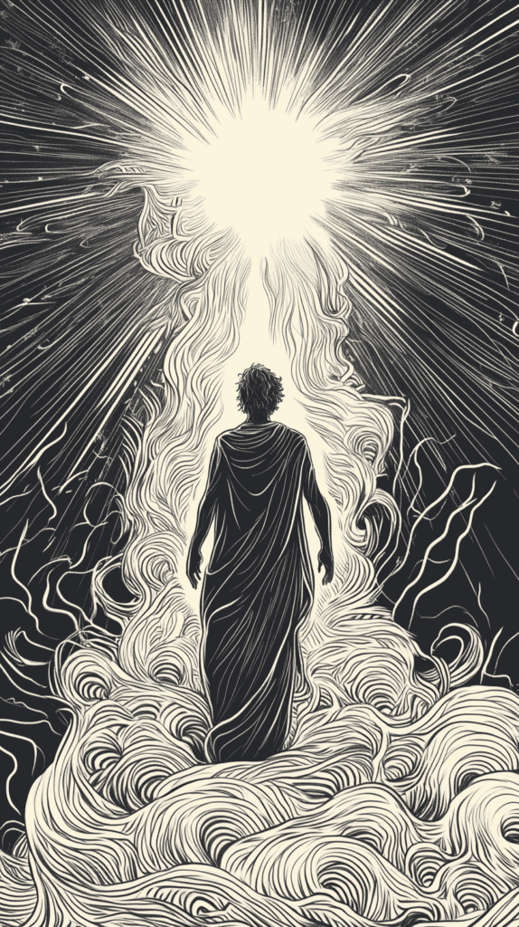 Heavenly Art: 17 God-Inspired Sketch Ideas to Awaken Your Creativity 26 The Ascension