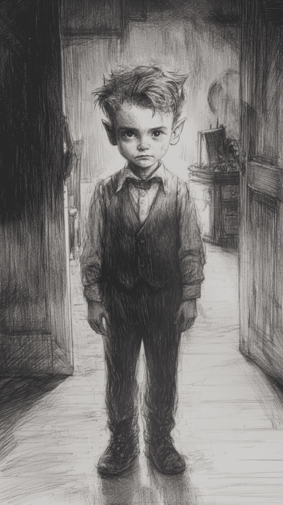 Mystery and Darkness: 17 Vampire Drawing Ideas to Inspire Your Next Masterpiece 25 The Child Vampire 2