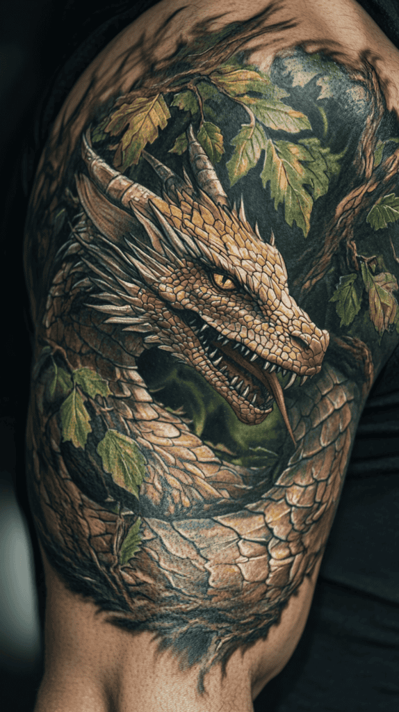 The Enchanted Forest Dragon