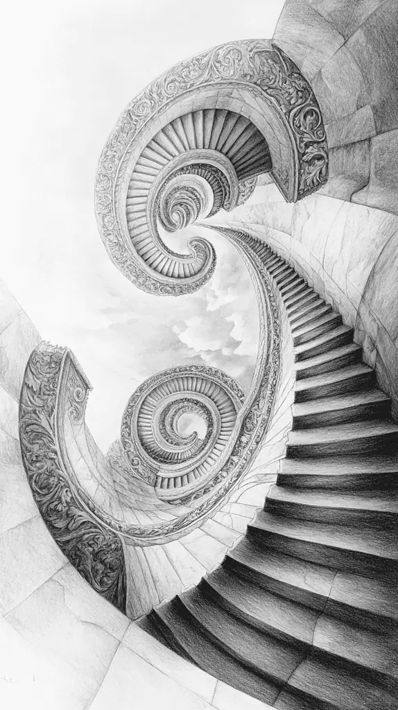 These 30 Trippy Drawing Ideas That Will Revolutionize Your Art 58 The Endless Spiral 2