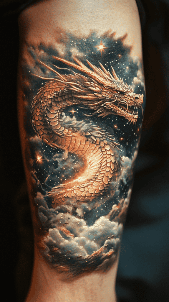 The Mystical Celestial Dragon