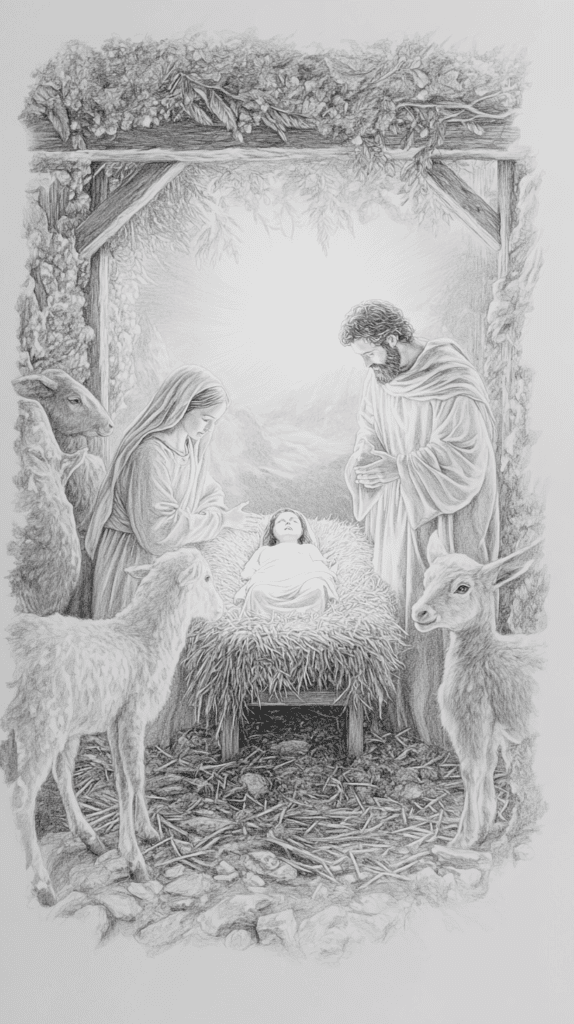 15 Ways to Capture the Essence of Jesus in Your Art 31 The Nativity 2