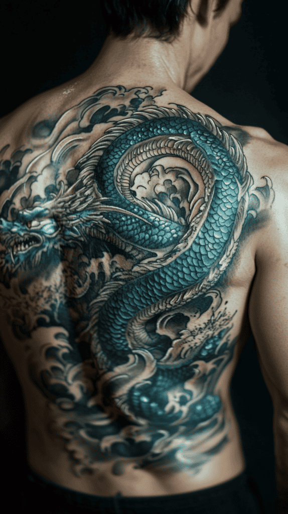 The Playful Water Dragon