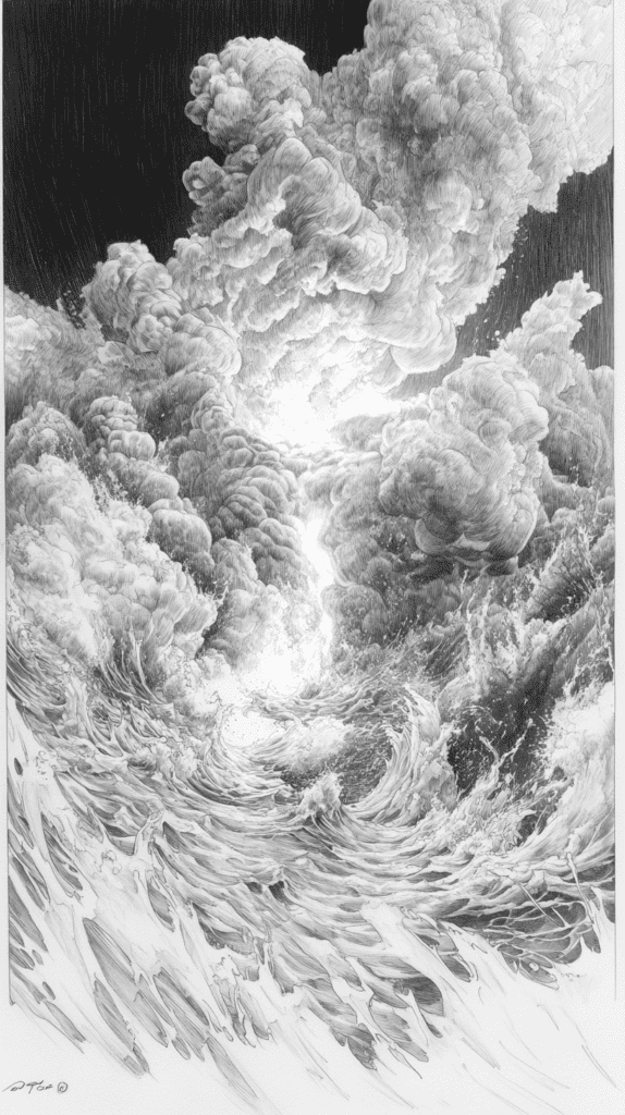 Dive Deep: 18 Ocean-Inspired Drawing Ideas That Will Captivate Your Imagination 41 Underwater Volcanoes 2