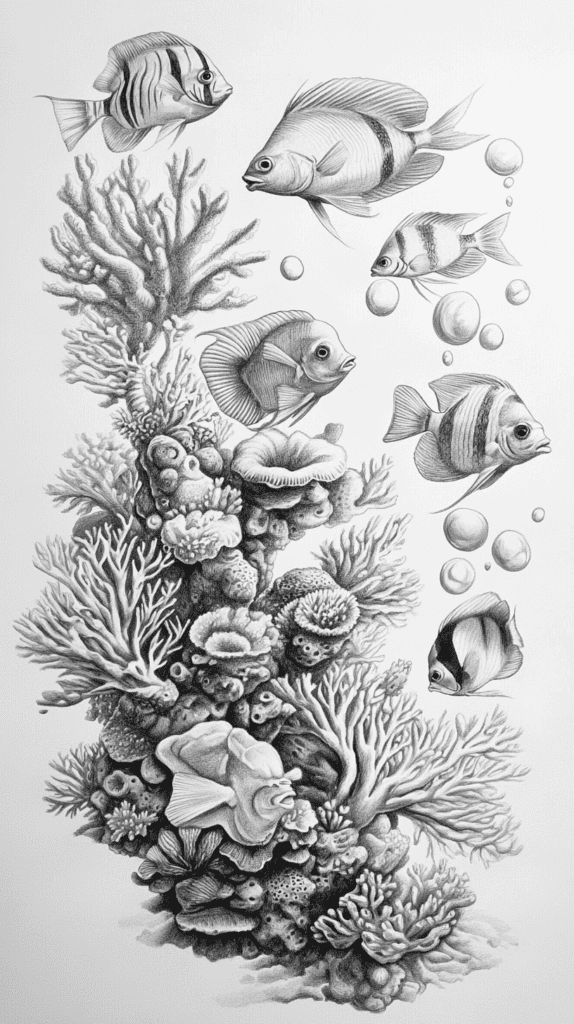 Discover the 15 Drawing Ideas Guaranteed to Unlock Your Child's Inner Picasso 12 Underwater Wonderland