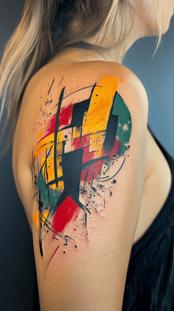 20 Edgy Grunge Tattoo Ideas for Women Who Break the Rules 14 Urban Graffiti Elements