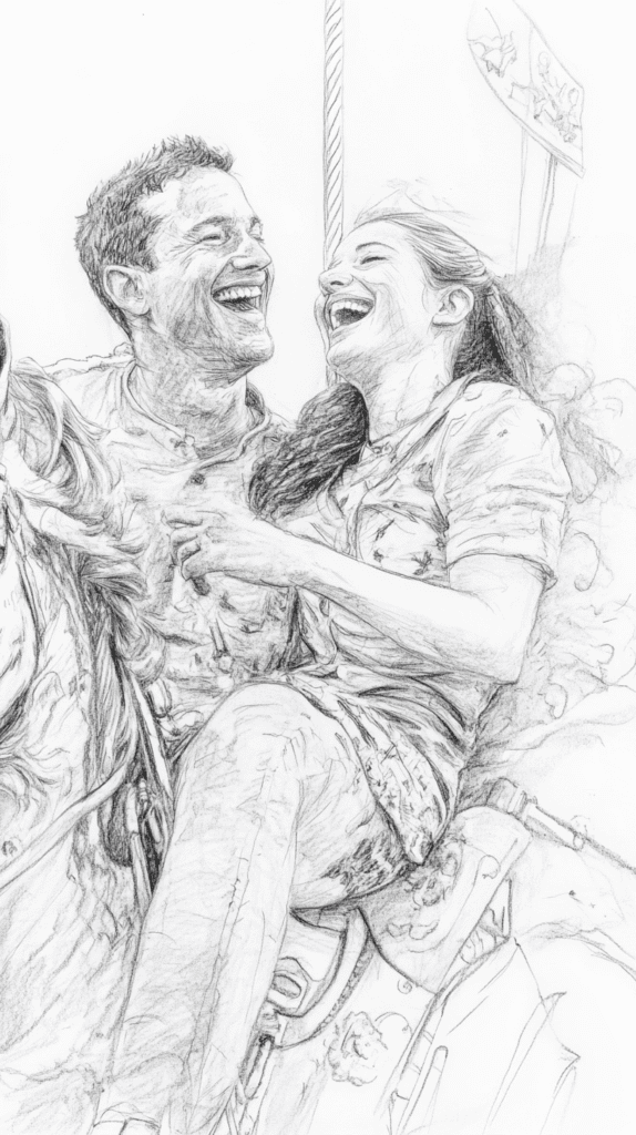Unlock Your Heart: 18 Romantic Drawing Ideas That Capture Love Perfectly 29 Vintage Carousel Ride