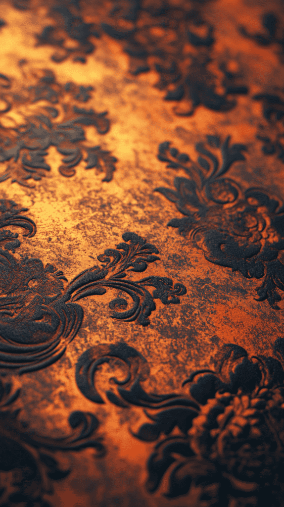 18 Orange Wallpapers to Refresh Your Phone's Look 38 Vintage Texture Appeal 2