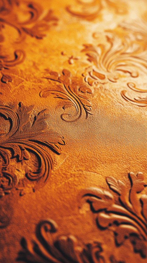 18 Orange Wallpapers to Refresh Your Phone's Look 37 Vintage Texture Appeal