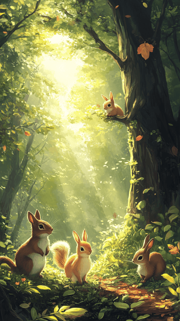17 Phone Wallpapers That Will Instantly Lift Your Mood 3 Whimsical Woodland Creatures 2