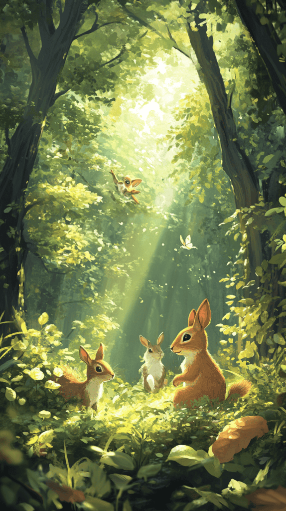 17 Phone Wallpapers That Will Instantly Lift Your Mood 4 Whimsical Woodland Creatures 3