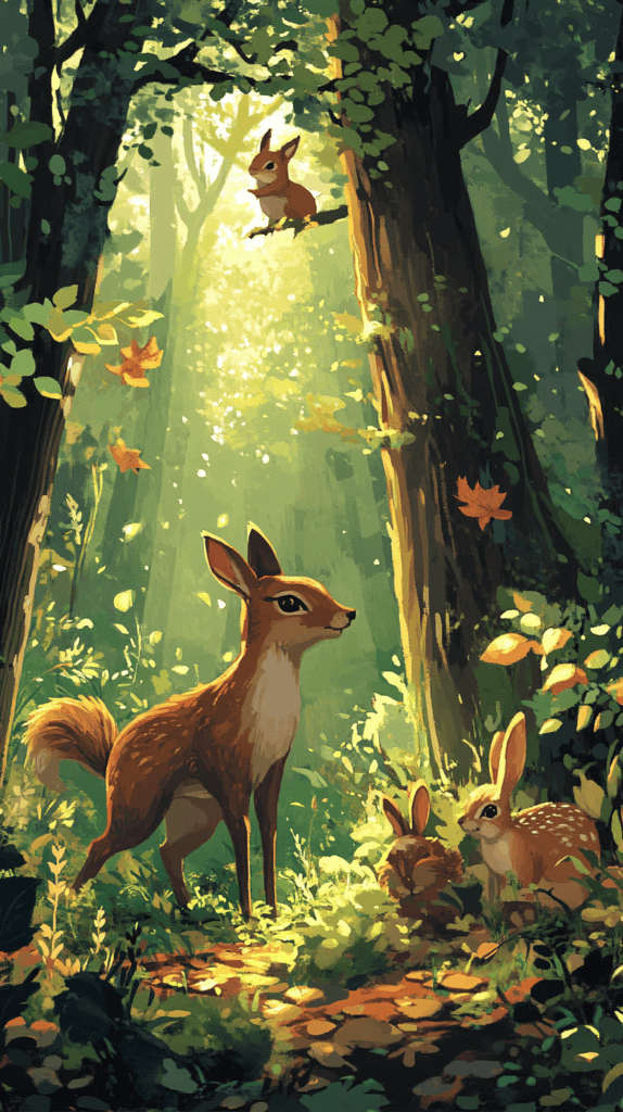 17 Phone Wallpapers That Will Instantly Lift Your Mood 2 Whimsical Woodland Creatures