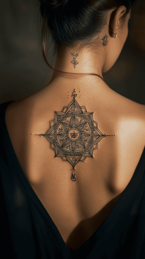 Discover Your Perfect Celestial Ink: Zodiac Tattoo Ideas for Women 39 Zodiac Mandala Fusion 2