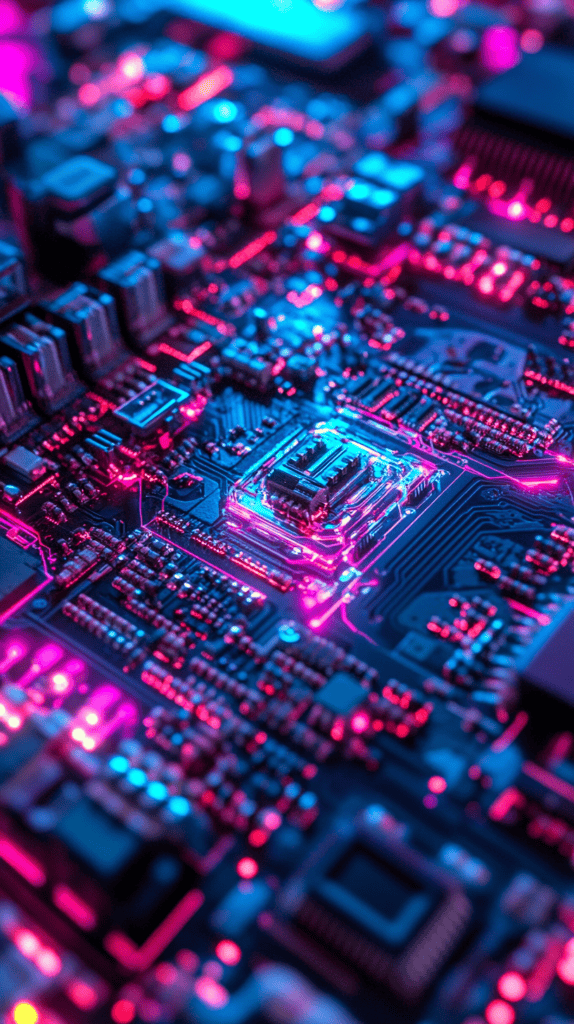 19 Edgy Wallpaper Designs to Transform Your Phone's Aesthetic 47 Cyberpunk Circuitry 2