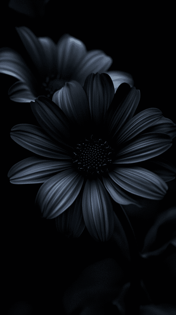 19 Edgy Wallpaper Designs to Transform Your Phone's Aesthetic 6 Dark Floral Elegance 2