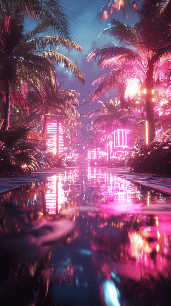 19 Edgy Wallpaper Designs to Transform Your Phone's Aesthetic 29 Retro Synthwave 2