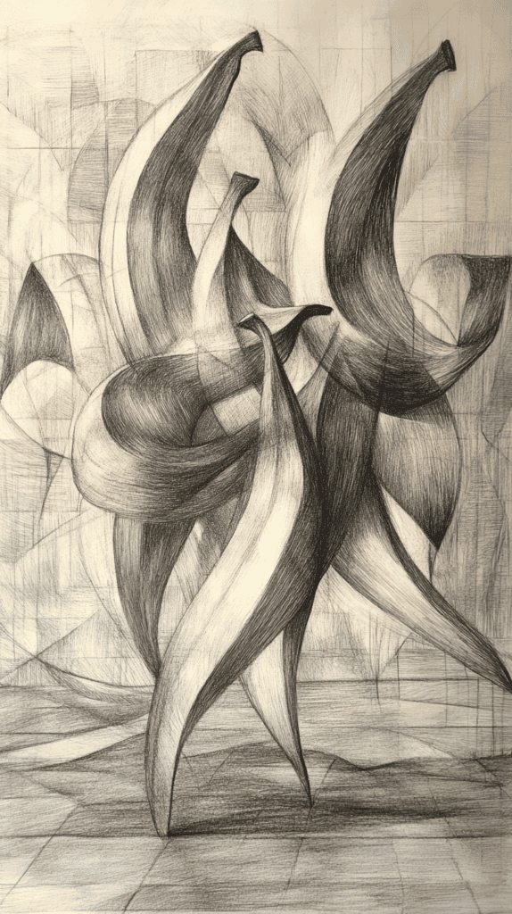 20 Hilarious Drawing Ideas Guaranteed to Make You Laugh 48 The Banana Peel Ballet 2