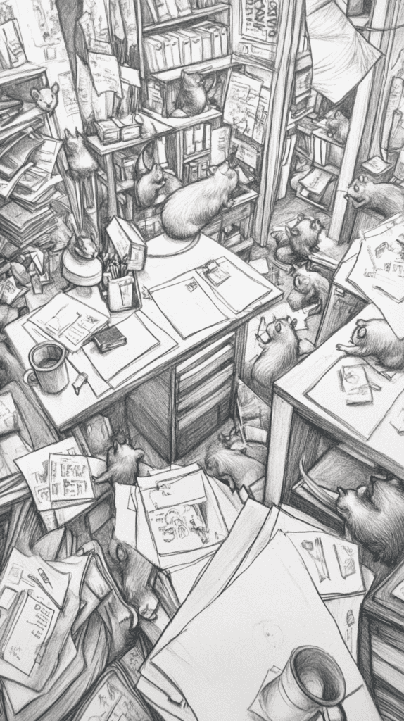 20 Hilarious Drawing Ideas Guaranteed to Make You Laugh 40 The Rat Race Office