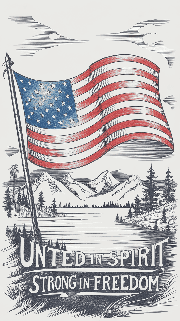 a pencil drawing of a waving flag with t ew2M0714RWWz592lV3osMw h4 bQyKySZuUemX iD Bg