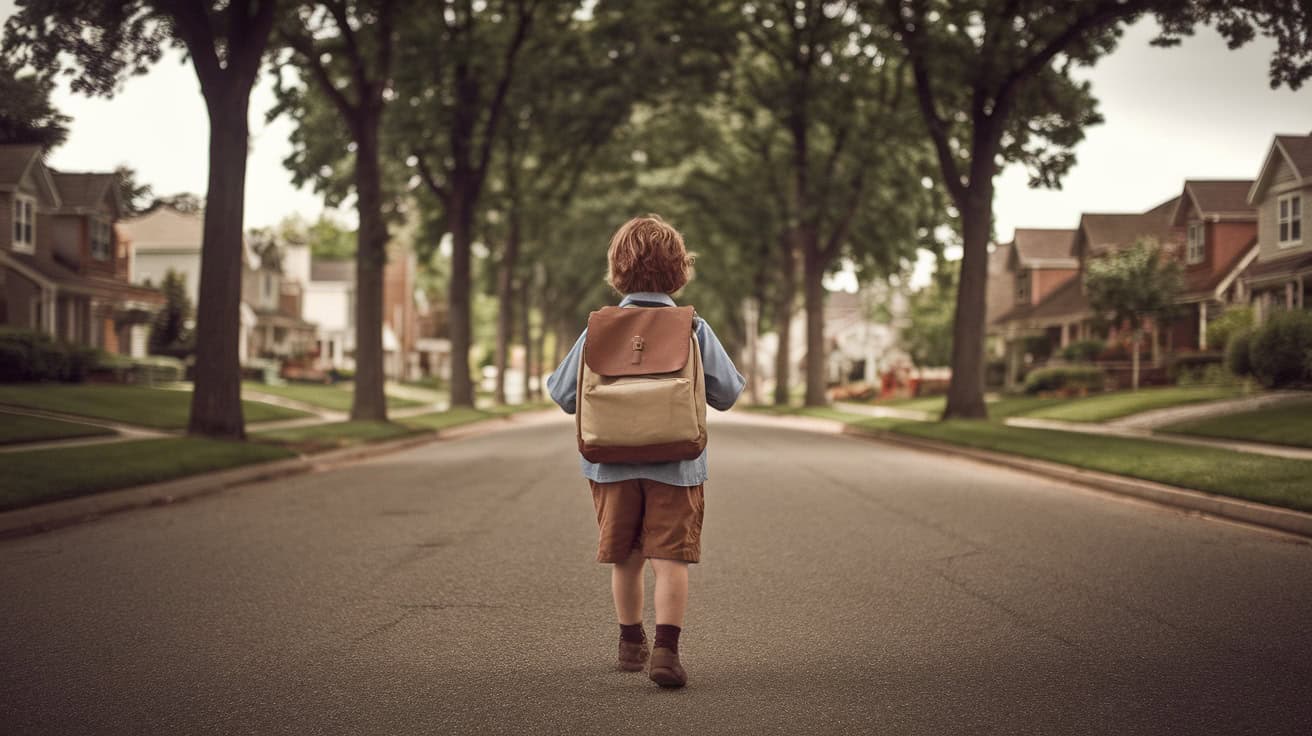 After-School Routines from the '60s Modern Kids Would Hate 2 12 Character-Building Experiences Modern Kids Are Missing - Walking to School