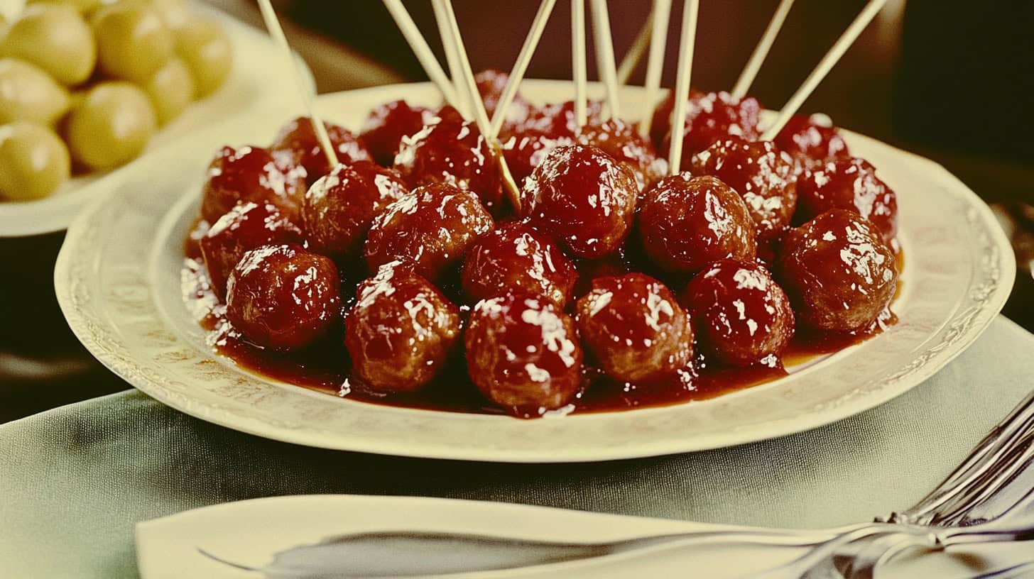Grape Jelly Meatballs