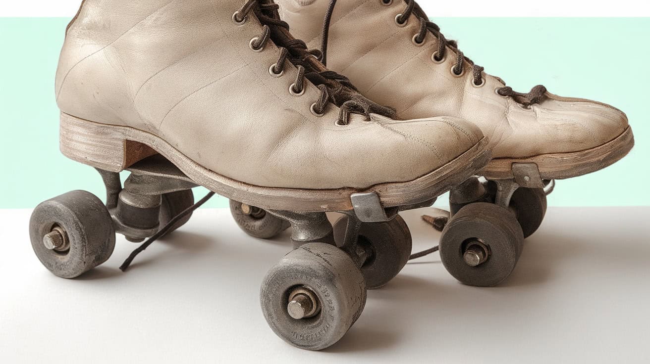 Growing Up with Metal Roller Skates: What Only That Generation Knows 5 60s metal roller skates 3