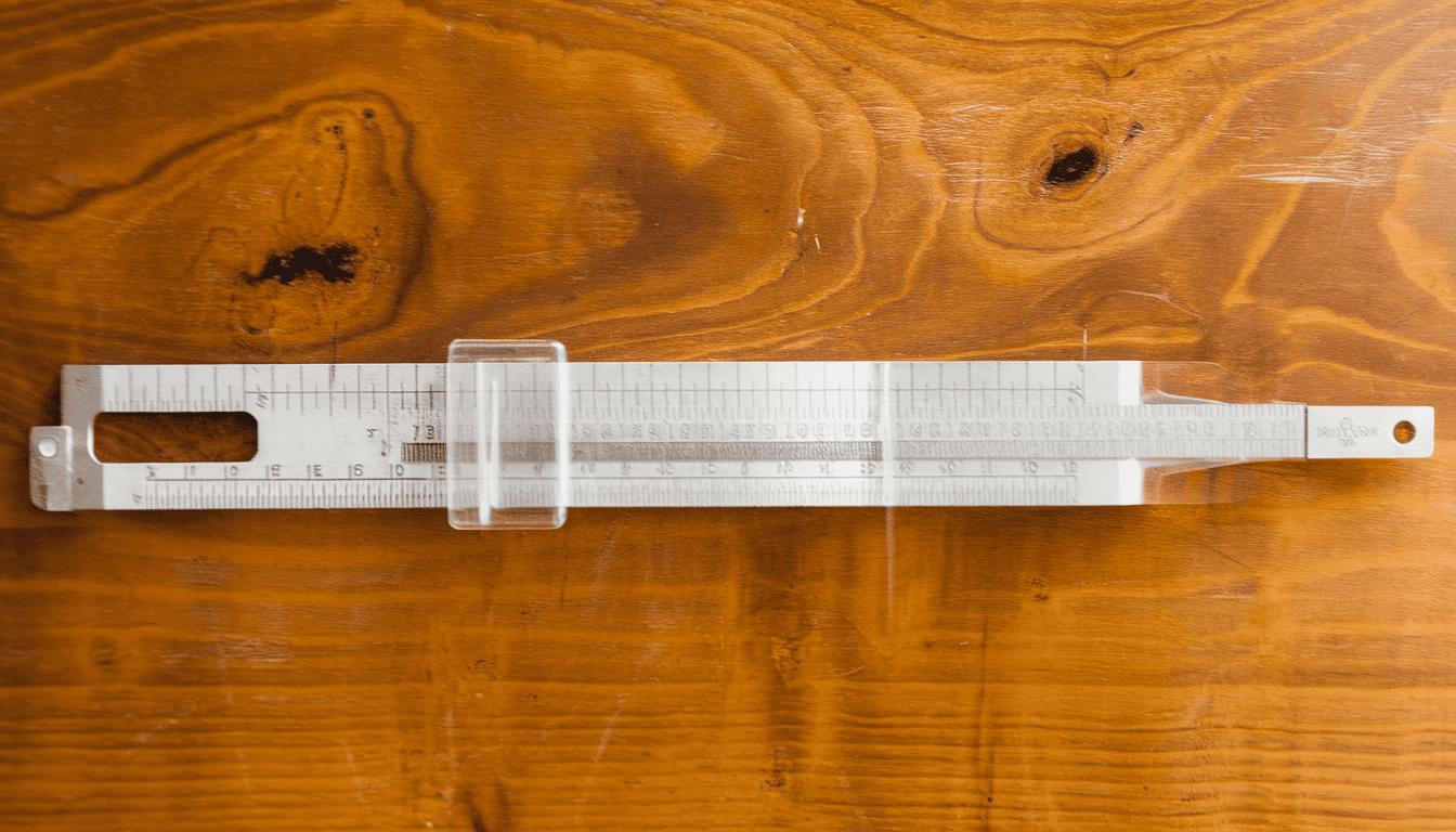 a photo of a metallic ruler with white m rVKQZ6Q2RH zX0mh91Q78g CeyfSP1mQY HaTOCanr 3A