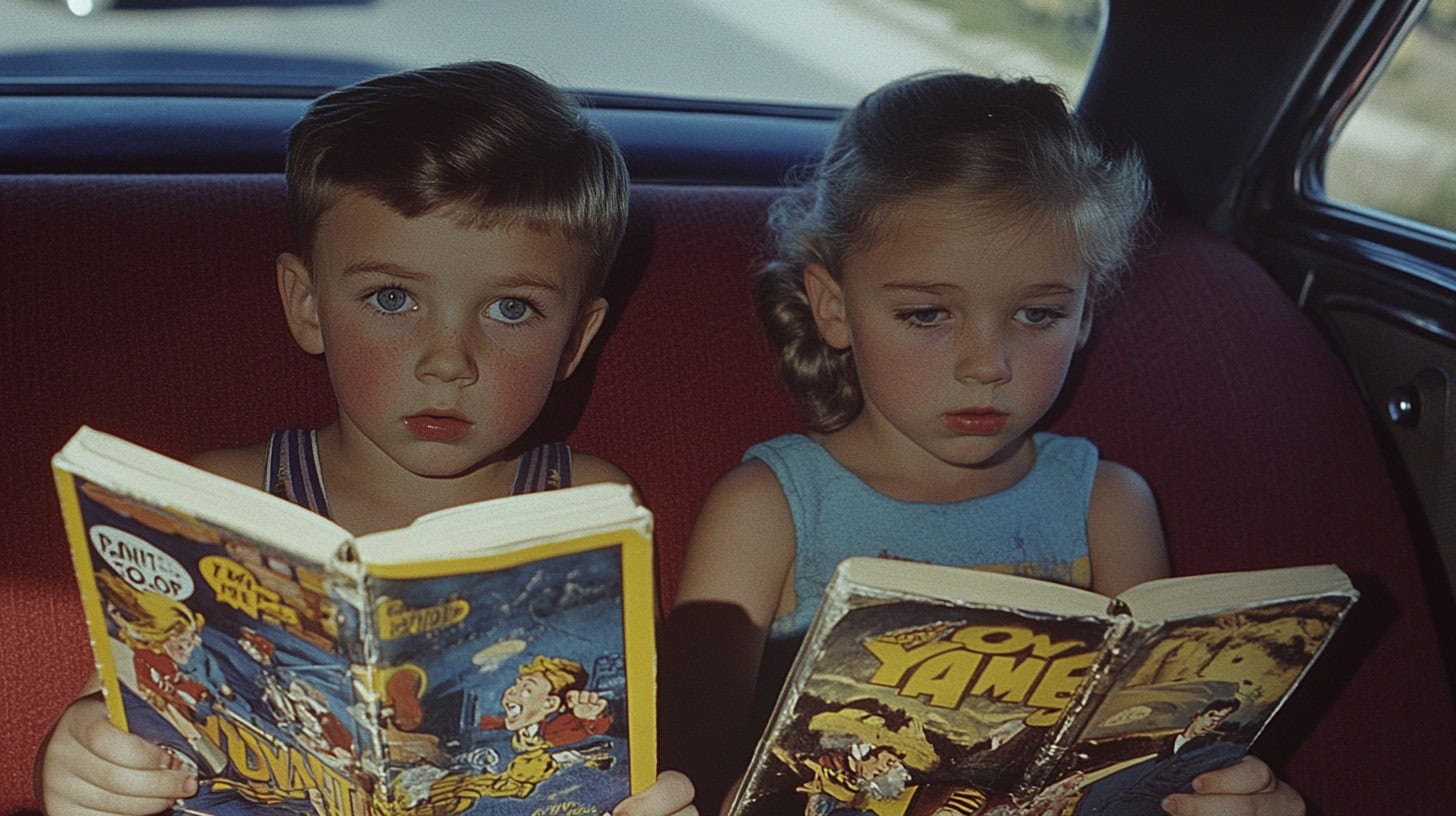 Family Car Trip Rules That Would Start a Riot Today 6 60s family car trip rules 4