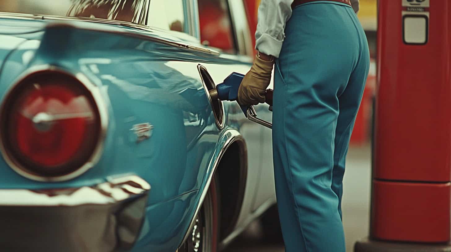 13 Family Road Trip Rituals from the '70s Nobody Does Anymore 6 20 Simple Childhood Joys From The '60s That Kids Today Are Missing Out On - 19. Gas Station Attendants