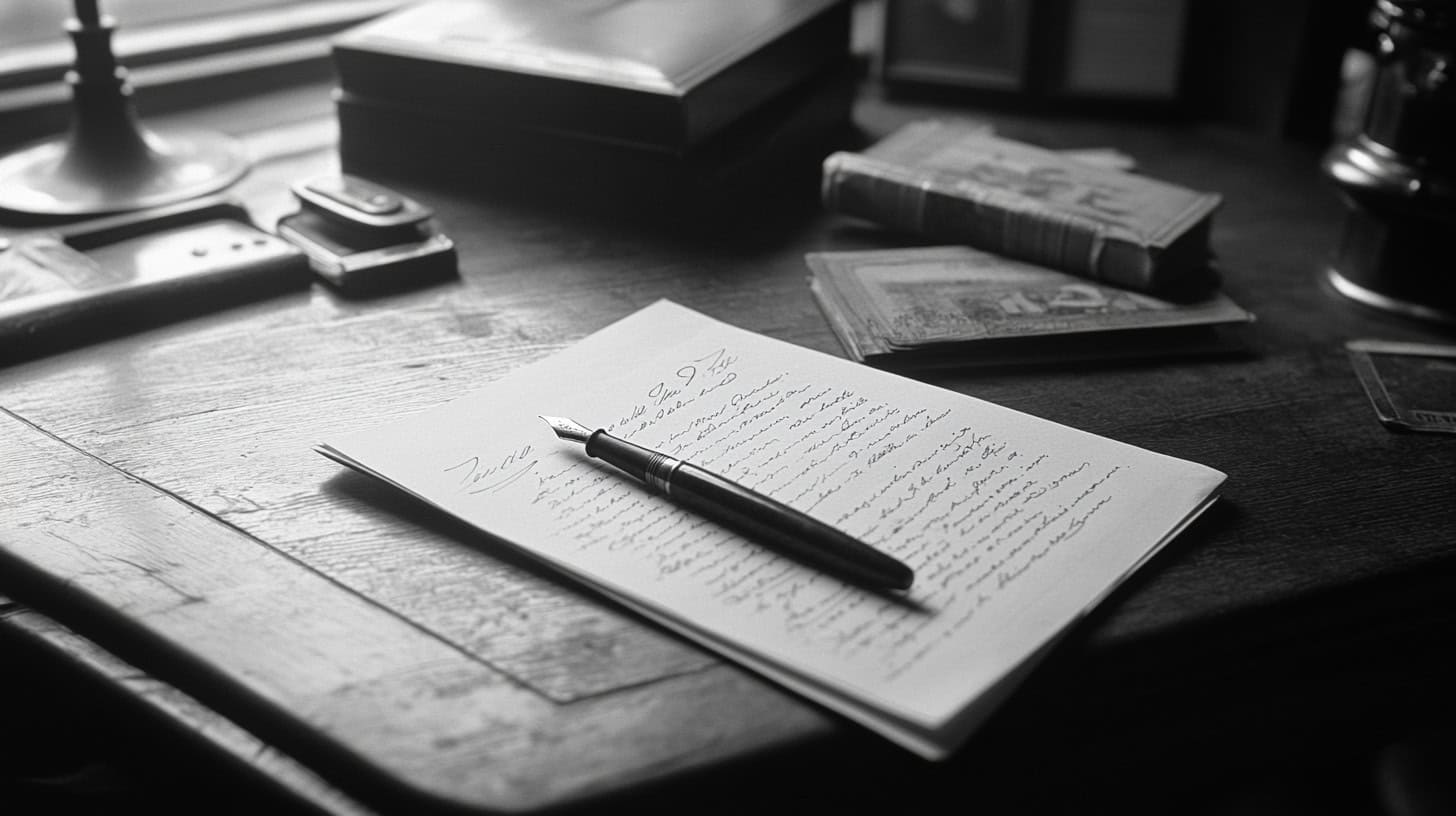 An assortment of vintage letters and stationery from the 1960s, showcasing the art of letter writing as a cherished social skill.