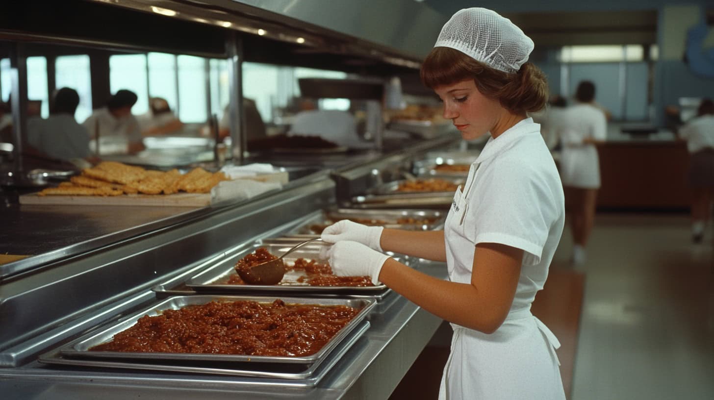 Classic School Lunches That Would Shock Today's Parents 2 classic school lunches 11