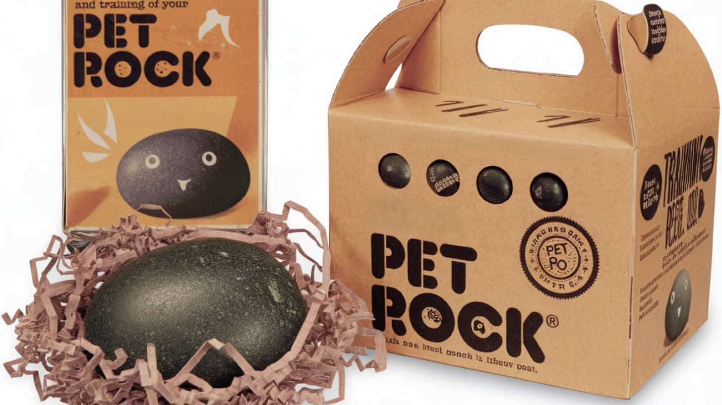 16 Things Every Kid Had in Their Bedroom in the '70s 4 12 Wildest Fads from the ’60s and ’70s That Make No Sense Today - 1. Pet Rocks