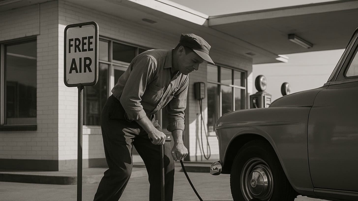 15 Gas Station Services We Took for Granted in the '60s 10 60s gas station services 13