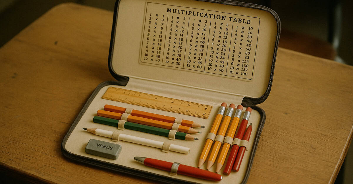 School Supplies That Still Hold Memories and Surprising Value 5 60s school supplies 3