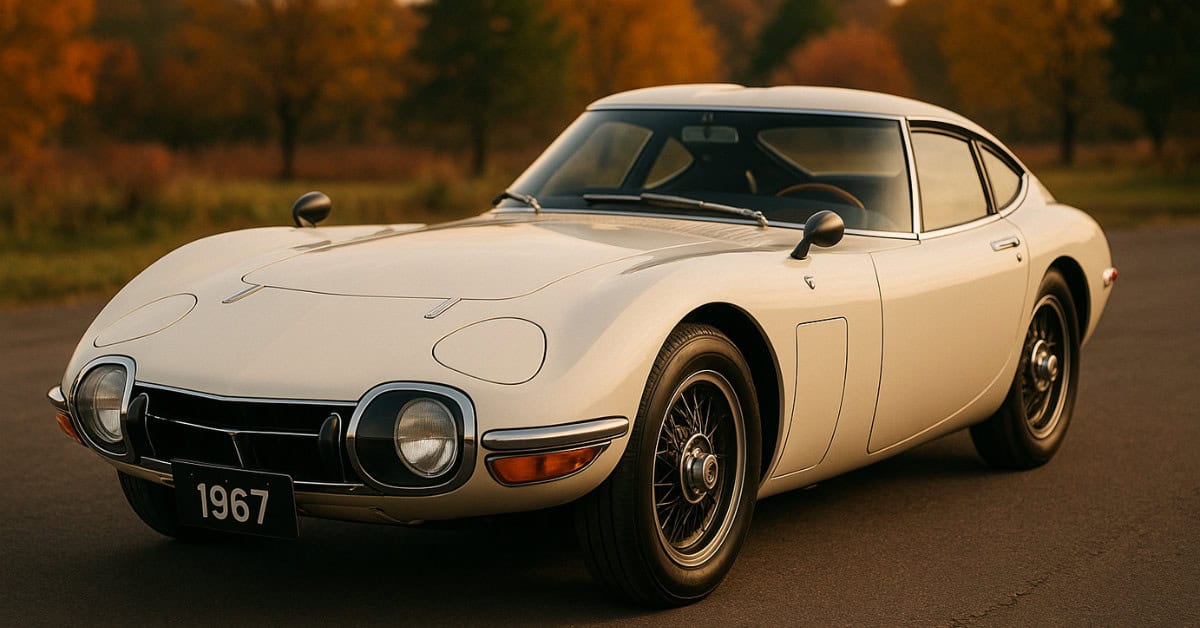18 Vintage Cars from the 1960s Now Worth More Than Most Houses 5 60s vintage cars 3