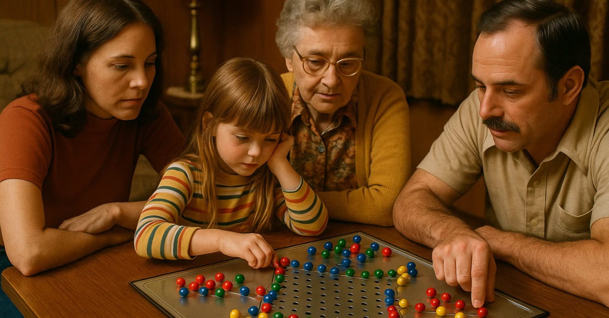70s family game night 7