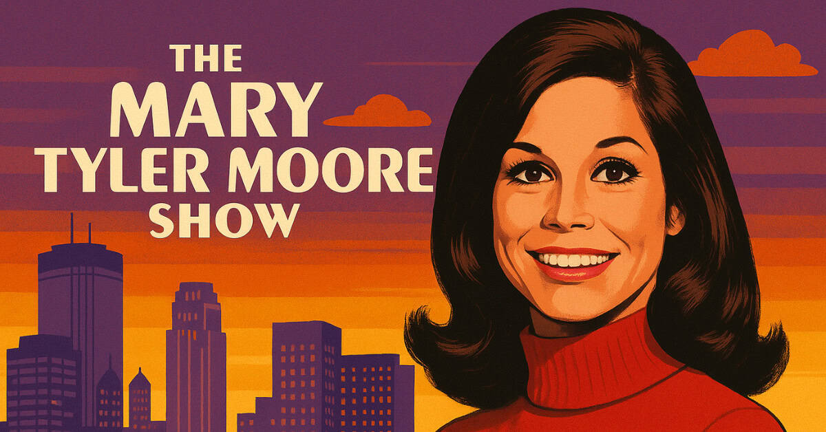 14 TV Shows Every Family Watched Together That Brought America Together 10 Image of the iconic "Mary Tyler Moore Show" theme song for the '70s TV shows post.