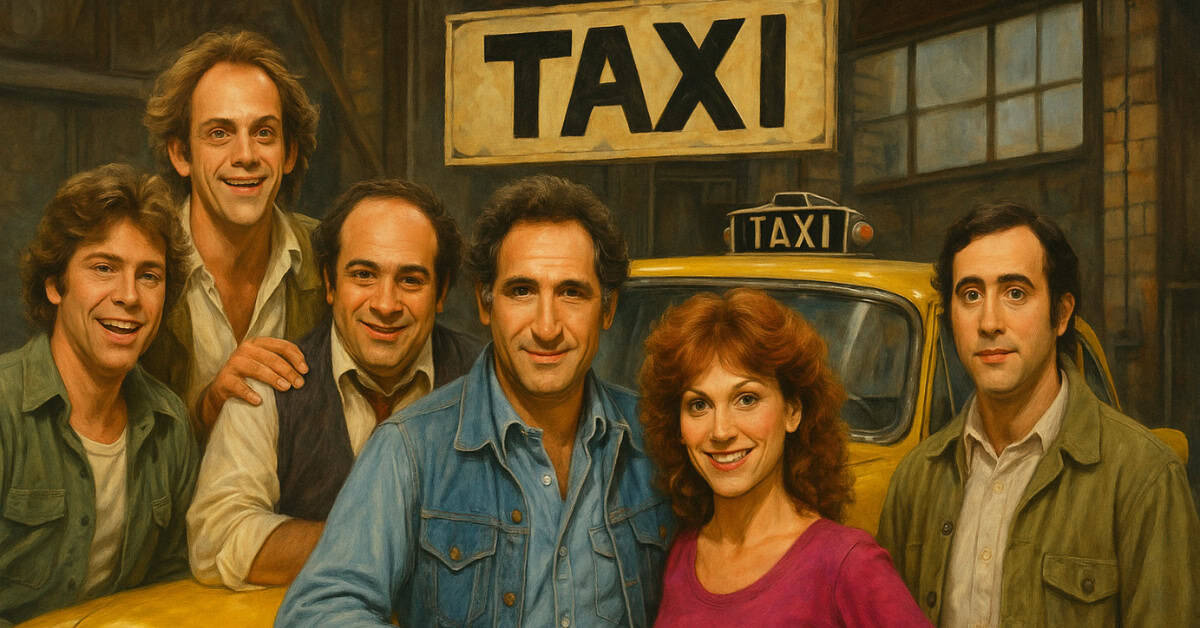 TV Theme Songs from the '70s Everyone Can Still Hum 14 Image depicting the theme song from the TV show "Taxi" from the '70s.