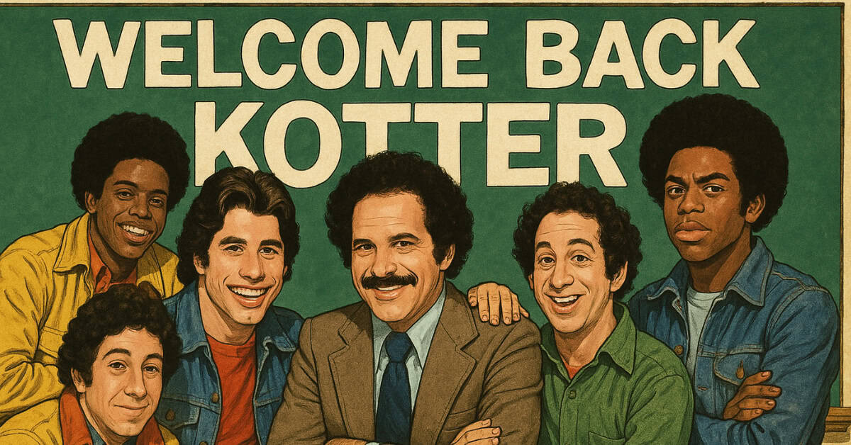 TV Theme Songs from the '70s Everyone Can Still Hum 6 Image of "Welcome Back, Kotter" theme song from 1970s TV series