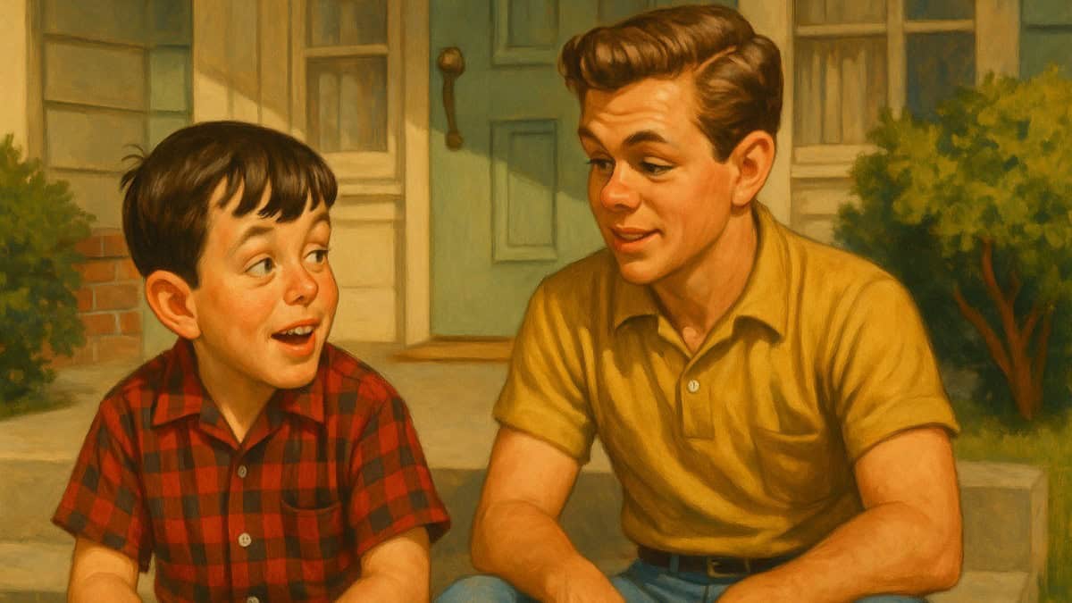 50s family watch classic tv shows 1