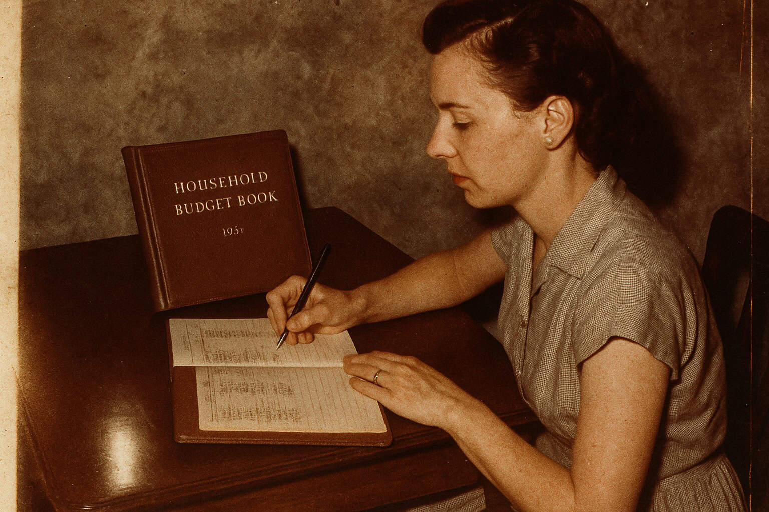 50s moms family organized 10