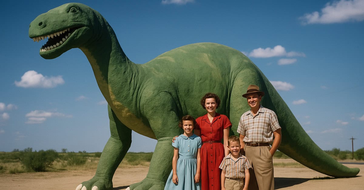 How Family Vacations in the '50s Compared to Today's 8 50s vacations 1