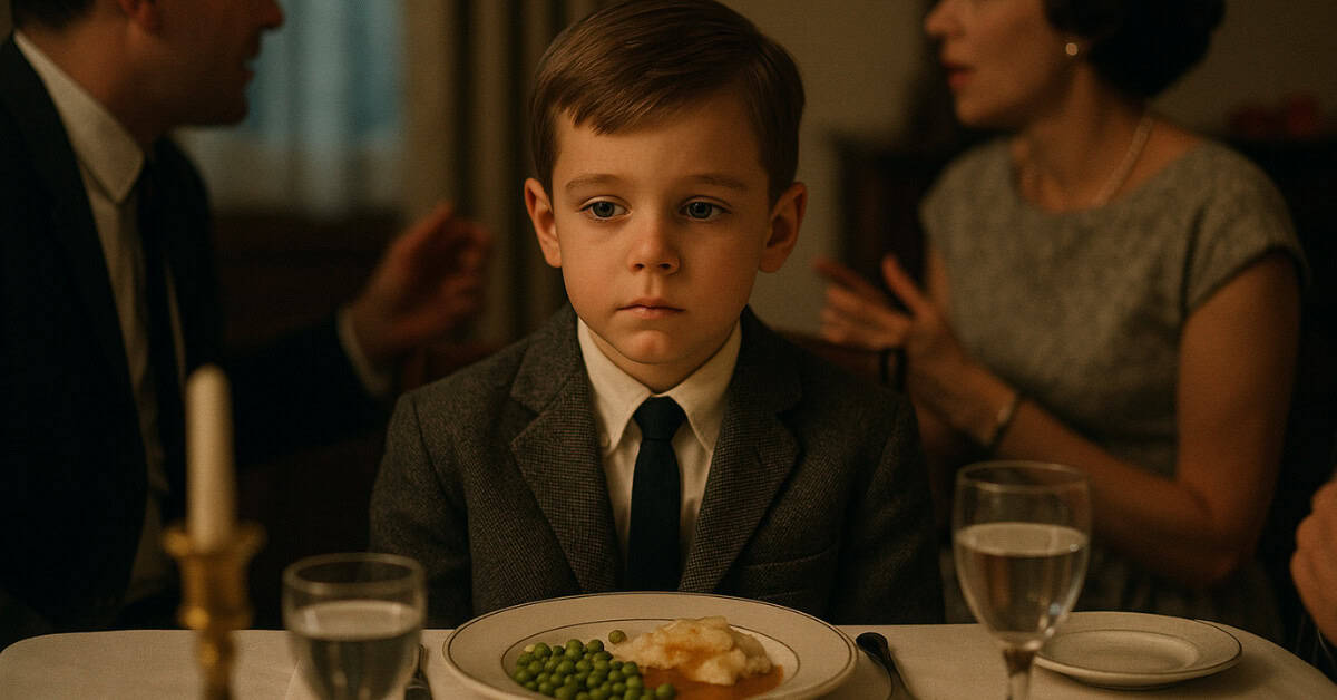 How Strict Household Rules in the 1960s Actually Were 5 12 Forgotten Dinner Table Rules That Would Blow Kids’ Minds Today - 10. Children Speak When Spoken To