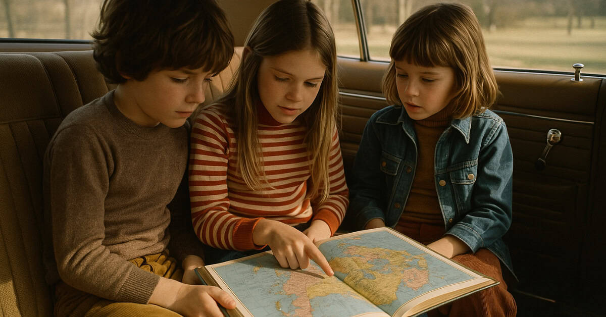 18 Road Trip Memories from Before GPS Changed Everything 15 60s road trip memories 11